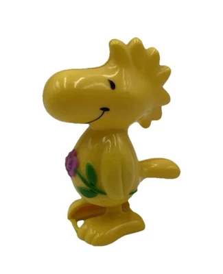 Vintage 1965 - 1972 Woodstock Peanuts Figur Aufzieh-Spielzeug Snoopy Sammler RAR - Bild 1 von 4