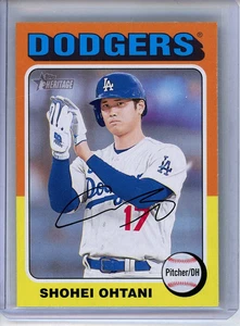 2024 Topps Heritage Shohei Ohtani #371 Los Angeles Dodgers MVP - Bild 1 von 2