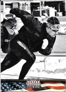 DAN JANSEN  - 2012 Panini Americana Heroes & Legends #78 - Speed Skating USA