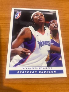 2005 Rittenhouse WNBA REBEKKAH BRUNSON Sacramento Monarchs # 107 - Picture 1 of 1
