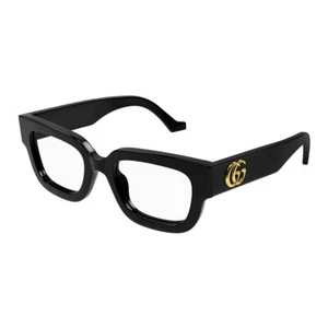 GUCCI GG1548O 004 Schwarz 52mm Brille Neu Original - Bild 1 von 2