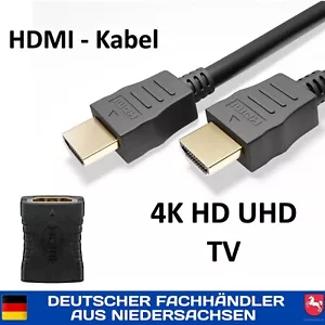 HDMI Kabel Ultra HD UHD 4K HighSpeed 0,5m 1m 2m 3m 5m 7,5m 10m PS4 PS5 Adapter ✅ - Bild 1 von 18