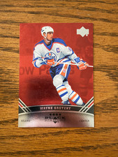 2006-07 Upper Deck Black Diamond Wayne Gretzky Red Ruby /100 Oilers