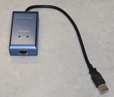 Trendnet TU2-ET100 USB to 10/100 Mbps Ethernet Adapter - Image 1 of 2