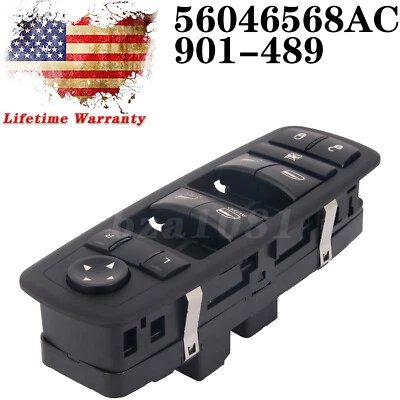 Driver Power Window Master Switch For Dodge Grand Caravan 2012-19 68110871AA NEW Foto 1 de 4