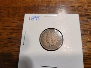 1899 Indian Head Cent L19 - Bild 1 von 2