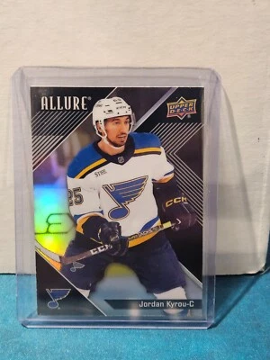 2024-25 Upper Deck Allure - Jordan Kyrou #76 Black Rainbow - Image 1 of 2