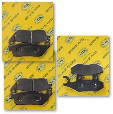 ALMOFADAS DE FREIO DIANTEIRAS E TRASEIRAS adequadas para TRIUMPH Tiger 955 2004-2006 - Imagem 1 de 3