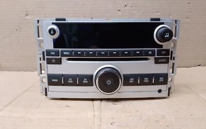 2009 CHEVROLET MALIBU 2LT 2.4 AM FM SINGLE CD MP3 RADIO W/O LTZ (OPT US8) - Picture 1 of 8