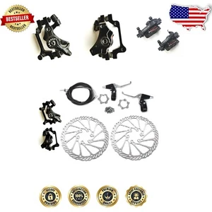 160 mm BB7 Dual Position Bremsenset mit Befestigungsschrauben - Safe Riding Essential - Bild 1 von 10