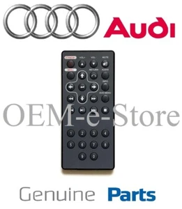 2011-2018 Audi A8 A8L S8 Rear Seat DVD Entertainment Remote Control Genuine - Picture 1 of 4