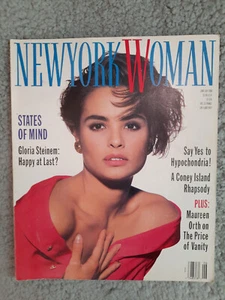 New York Woman Magazine. June/July 1988. Talisa Sota Cover, States of Mind - Picture 1 of 2
