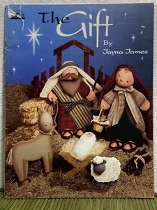 VTG Painting Patterns The Gift Jayna James Primitive Christmas Decor - Picture 1 of 9