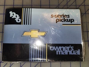 1996 Chevrolet S Series S 10 S10 Pickup Truck Owners Manual - Picture 1 of 1