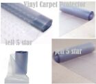 Clear Carpet Protector Runner Roll Plastic Vinyl Heavy Duty Home Office Hallway