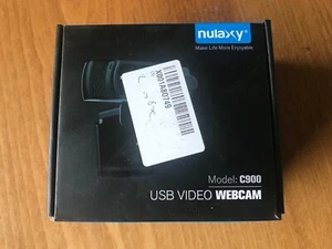 Nulaxy C900 USB Video Webcam - New but Opened - Picture 1 of 4