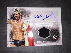 WWE Undisputed Authentic Autograph And Shirt Relic Card Of King Barrett. - Picture 1 of 12