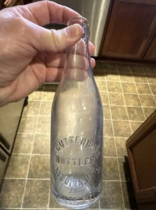 J. Guttenberg Bottler Embossed Soda Bottle Medina New York NY - Picture 1 of 14