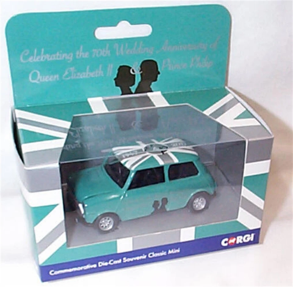 Classic Mini 70th Wedding Anniversary Queen & Prince Philip  CC82108 New 1-36 - Image 1 of 1