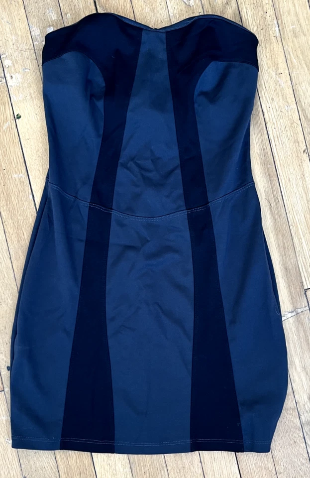 Women's Casual Couture Strapless Dress Black - Image 1 of 3