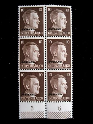 OCUPACIÓN RUSA/ALEMANA - SCOTT# 429 - BLOQUE 6 - MNH - CAT VAL $7,50 Foto 1 de 2