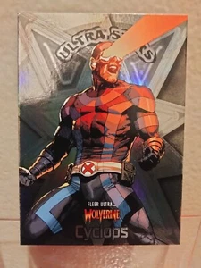 2023 Upper Deck UD Fleer Ultra Marvel Wolverine Ultra Stars US10 Cyclops - Picture 1 of 2
