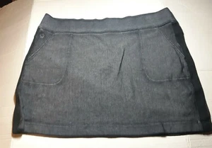Athleta Skirt Womens XL Gray Casual Pockets - Picture 1 of 4