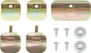 1955-57 Chevy Bel Air 150 210 Nomad; Lower Windshield Molding Clip Set