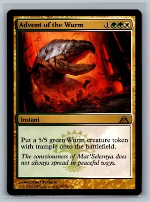 Magic The Gathering Dragon's Maze Advent of the Wurm #51/156 MTG TCG CCG - Image 1 of 2