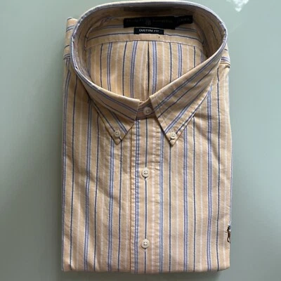 Vintage Polo Ralph Lauren L/S Oxford Dress Shirt XXL Custom Fit C53 - Image 1 of 4