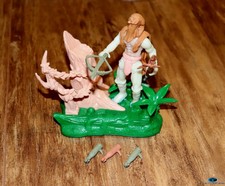 TRENDMASTERS Battlefield Earth Forest Warrior Prototype Test Shot RARE Travolta!