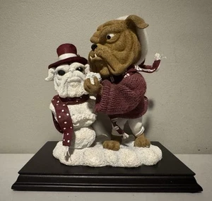 Mississippi State Bulldogs Slavic Treasures Maskottchen & Schneemann Figur MSU - Bild 1 von 12