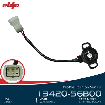 TPS Throttle Position Sensor 13420-56B00 for 89-95 Suzuki Sidekick Chevrolet Geo Foto 1 de 4