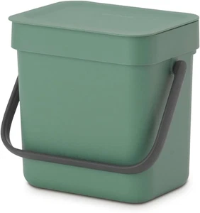 Sort & Go Pattumiera 3L (Fir Green), Pattumiera Cucina in Plastica Con Maniglia, - Foto 1 di 11