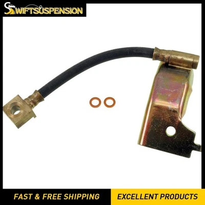 Dorman Rear Left Brake Hydraulic Hose for 1985 1986 1987 Lincoln Continental - Image 1 of 3