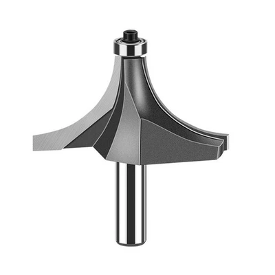 12 mm X 2-1/2 Schaft Eck-Rundfräser mit Lager Wolframkarbid-Fräser Holzbear4940 - Bild 1 von 4