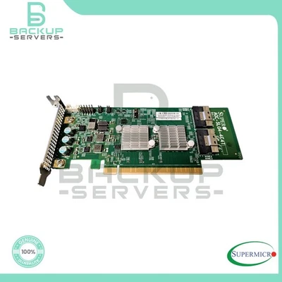 AOC-SLG4-4E4T SuperMicro 4-Port Gen-4 PCI-E x16 Internal NVMe Host Bus Adapter - Image 1 of 3