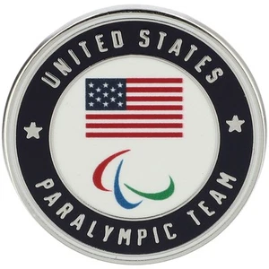 Team USA Paralympics Coin Lapel Pin - Picture 1 of 2
