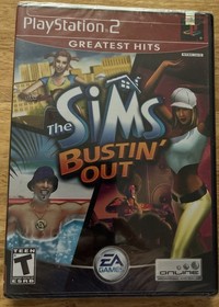 The Sims Bustin' Out PlayStation 2 NEW Factory Sealed PS2 Game Greatest Hits