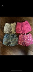 Lot Of 4 TCP Girl Shorts size 4t - Picture 1 of 1