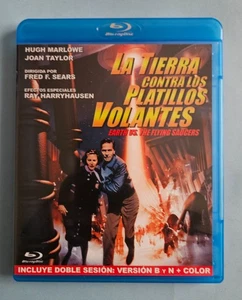 LA TIERRA CONTRA LOS PLATILLOS VOLANTES. (1956). FRED F.  SEARS. BLU RAY. USADO. - Imagen 1 de 3