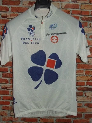 FDJ FRANCAISE DES JEUX MOA MAGLIA BICI CICLISMO SHIRT MAILLOT CYCLISM tg. XXL - Immagine 1 di 2
