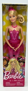 Muñeca Barbie Bailarina Mattel Rubia con Vestido Rosa - 2016 - Imagen 1 de 9