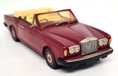 SMTS 1/43 Rolls Royce Corniche Convertible Red Metal Model Car REPAIR - Image 1 of 4