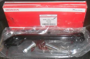 GENUINE HONDA PART CG 125  SIDE KICK STAND with BOLT & SPRING NEW & BOXED - Picture 1 of 1