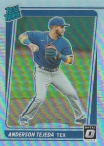 Donruss Optic Rated Rookie Anderson Tejeda #84 Prizm 2021 - Imagen 1 de 2