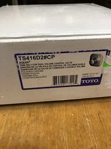 Toto TS416D2#CP Aquia Unidireccional Volumen Ducha Control Borde Cromo Pulido - Imagen 1 de 8