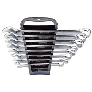 Draper Imperial Combination Spanner Set 8 Piece Size 5/16 - 3/4 AF 85939 - Picture 1 of 1