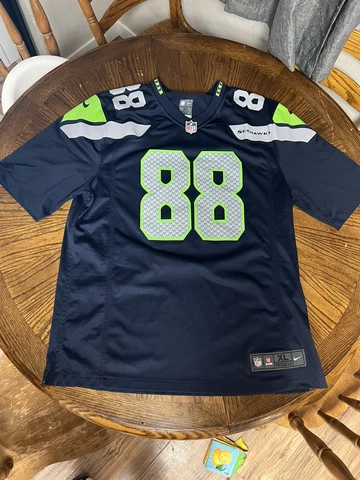 EUC Nike On-Field Seattle Seahawks #88 Jimmy Graham Blue Home Jersey Men's XL Cover