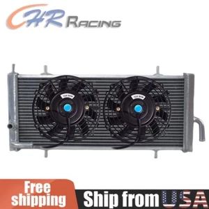 Aluminum Auxiliary Radiator & Fans For 2017-2021 2020 Polaris RZR XP XP4 TURBO - Picture 1 of 6